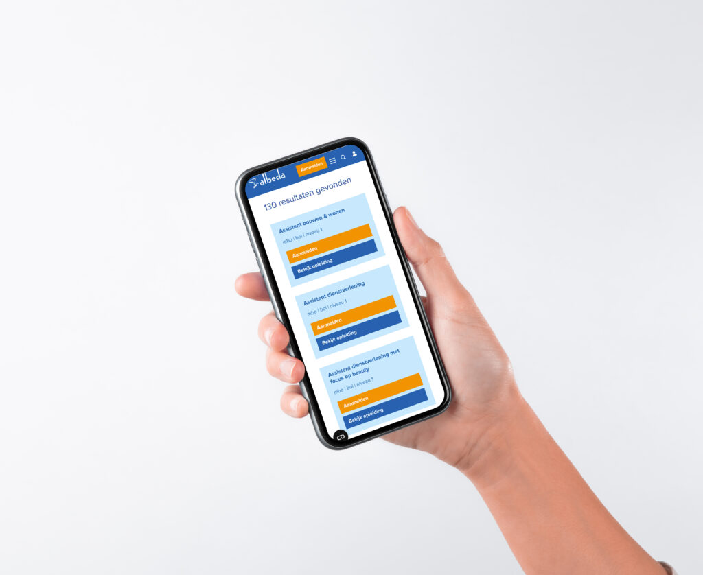 Mobiel Albeda opleidingen